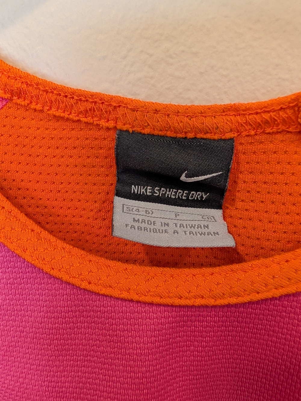 Nike Dri-Fit Tank Top Pink Orange Athletic Workout Gym Size Small - Picture 5 of 6